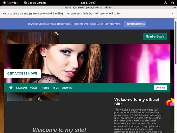 Seatenn Porn Account