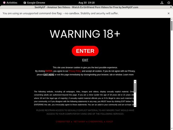 Seemygf.com Website Password