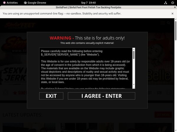 Sinful Feet Site Rip Url