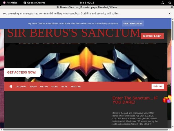 Sir Berus's Sanctum Full Length Videos