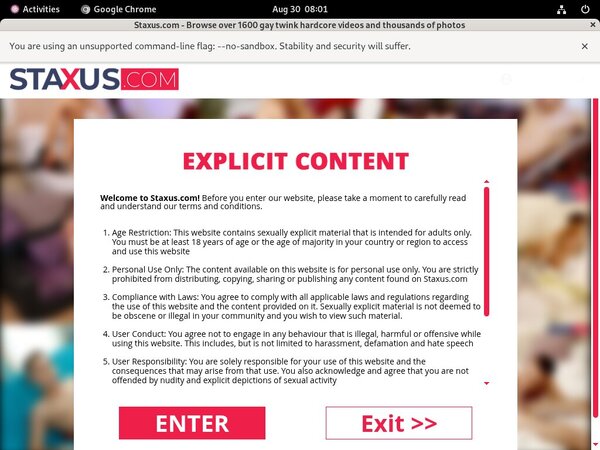 Staxus Full Access Staxus Full Access