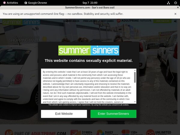 Summersinners Free Trial Access
