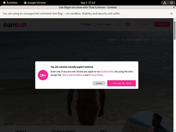 Thad Cockram Without Joining