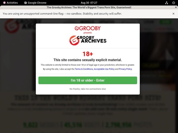 The Grooby Archives Free User
