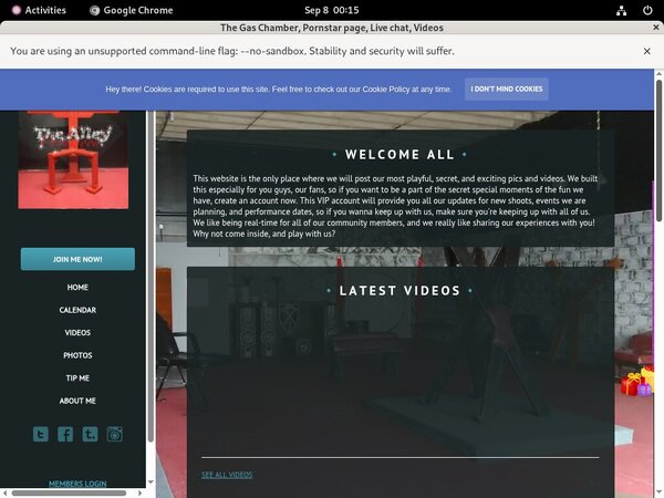 TheGasChamber Member Login