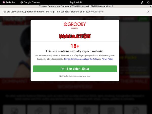 Transex Domination Renew Password