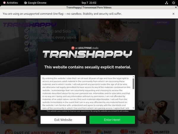 Transhappy.com Hacked Account