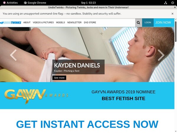 Undie Twinks Members Password