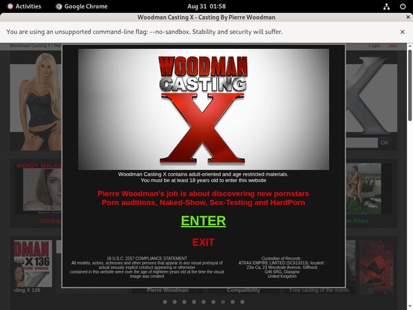 Woodman Casting X Cams