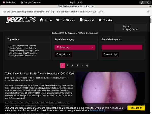 Yezzclips.com Nude Pictures