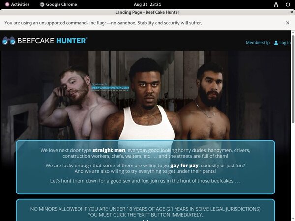 Beefcakehunter.com Trial Free