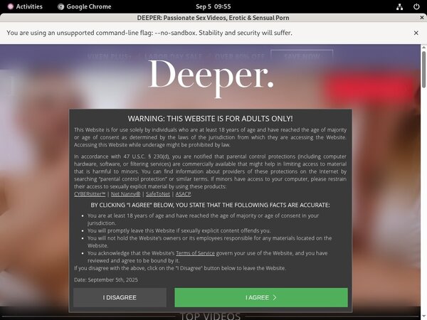 Deeper.com 1 Day Trial