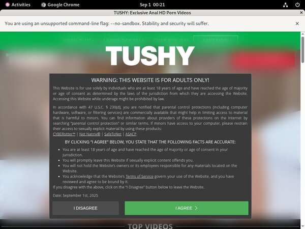 Tushy Free Clips
