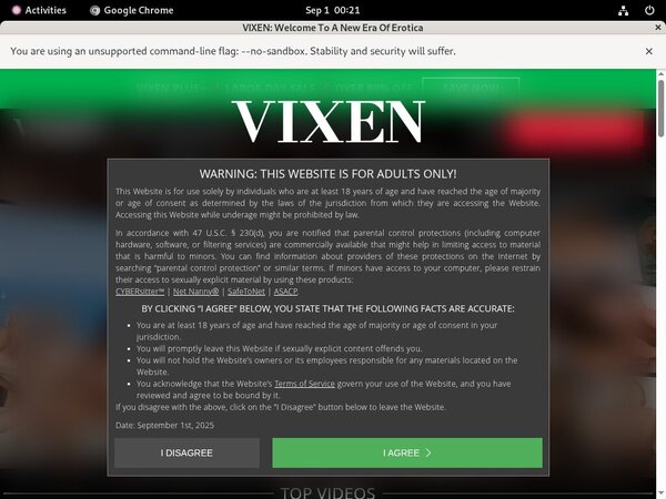 Vixen.com Free Trial Pw