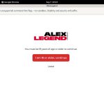 Alexlegend Updates