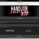 Handjob Japan Join By Text Message