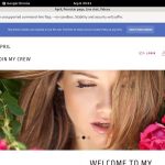 Ladyapril.modelcentro.com Sign Up Page