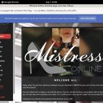 MistressOnline Free Pass