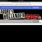 Theaudreyhollander.com Join By Text Message