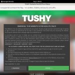 Tushy Register Form